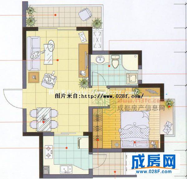 颐和家园户型图,点击放大