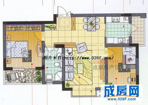 颐和家园户型图,点击放大