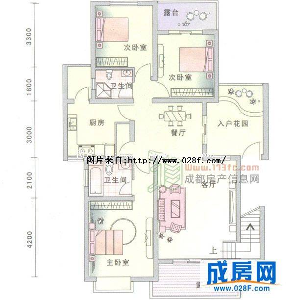 新航印象户型图,点击放大