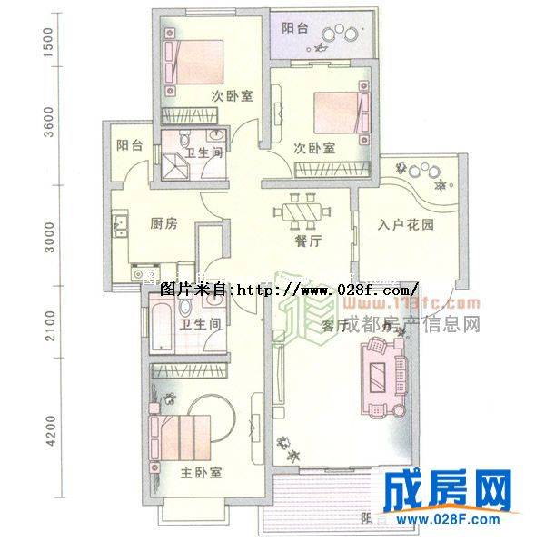 新航印象户型图,点击放大
