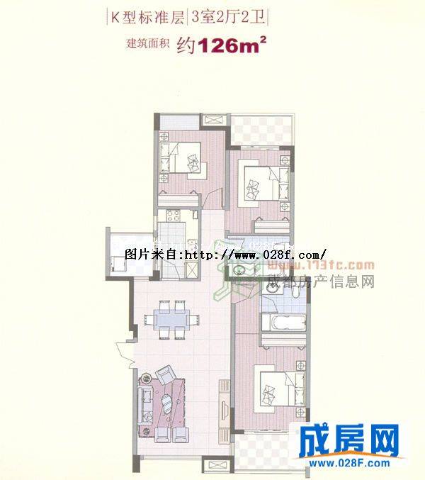 城楠映象户型图,点击放大