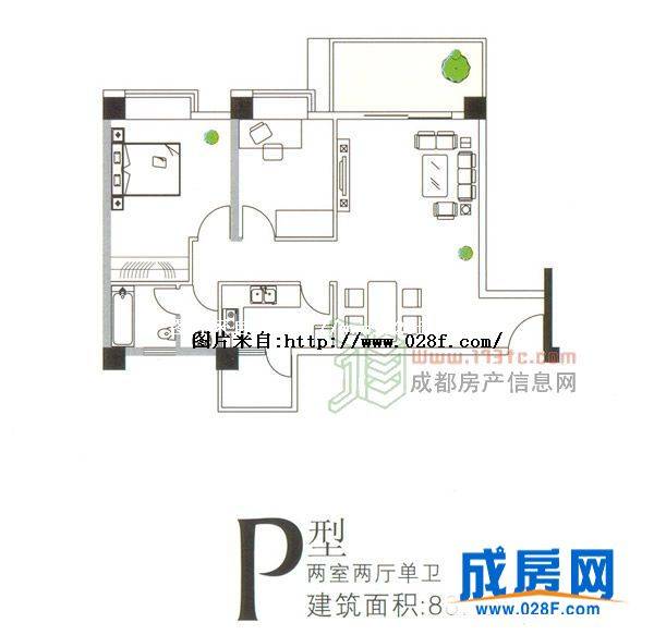 新北佳苑户型图,点击放大