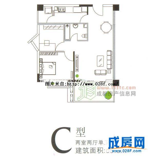 新北佳苑户型图,点击放大