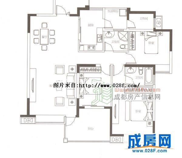 中海龙湾半岛户型图,点击放大