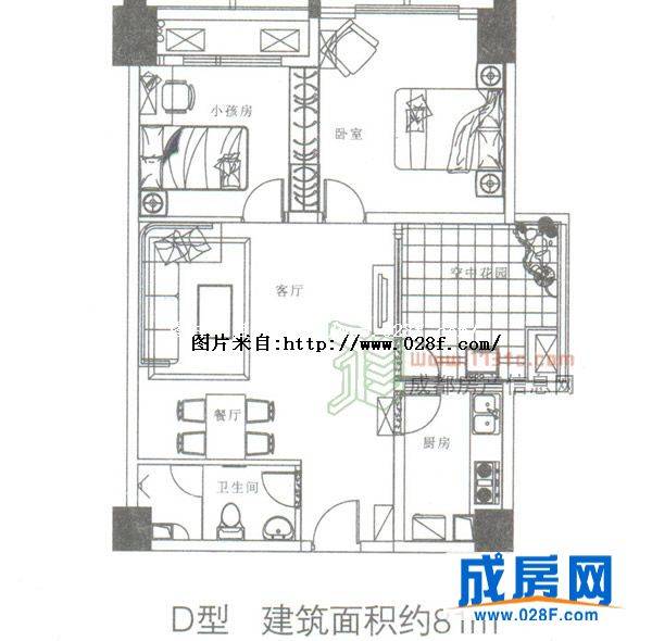 商鼎国际户型图,点击放大