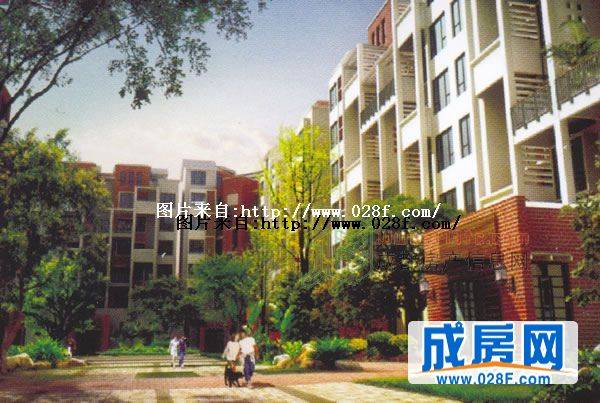 棠湖·泊林小镇小区环境,点击放大