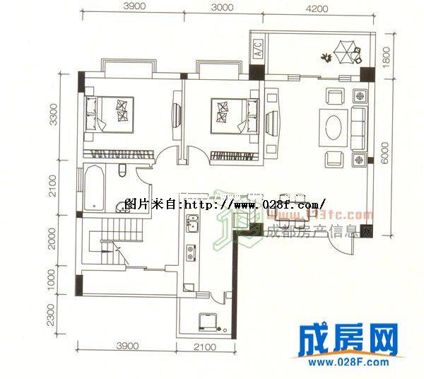 光华美邻户型图,点击放大