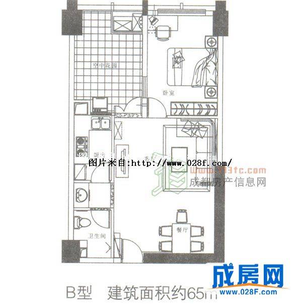 商鼎国际户型图,点击放大