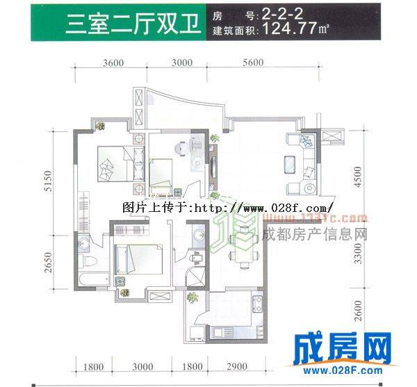 千居朝阳2期户型图,点击放大