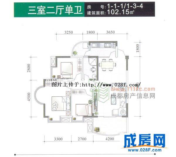 千居朝阳2期户型图,点击放大
