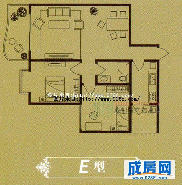 沙河源上金府户型图,点击放大