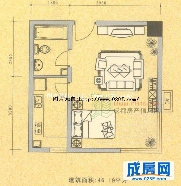 金巴黎户型图,点击放大