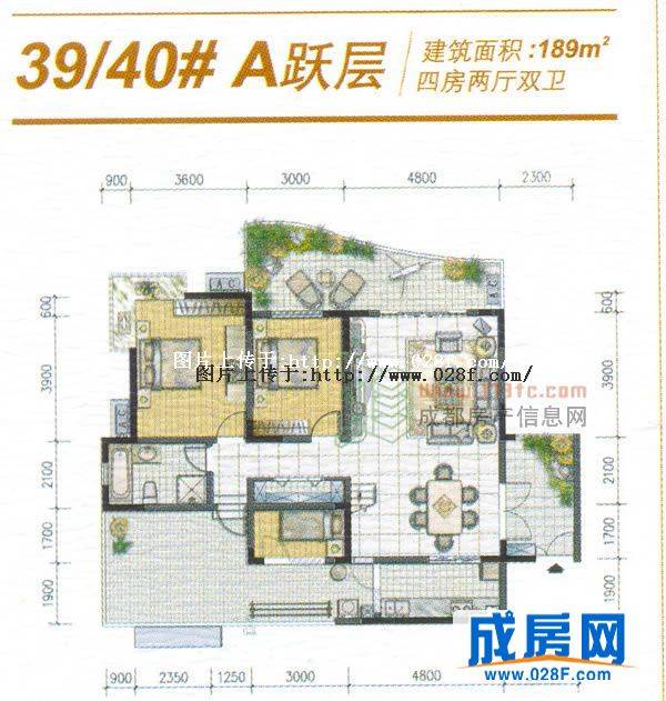 建信·奥林匹克花园户型图,点击放大