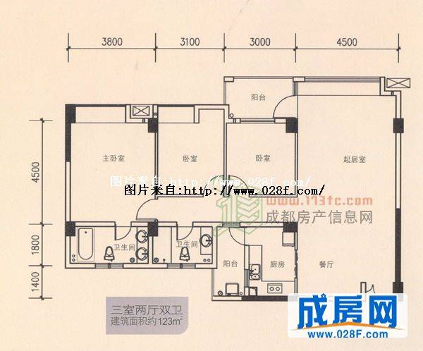 红馆户型图,点击放大