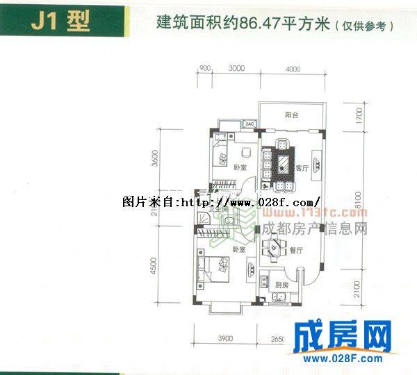 禾嘉名邸户型图,点击放大