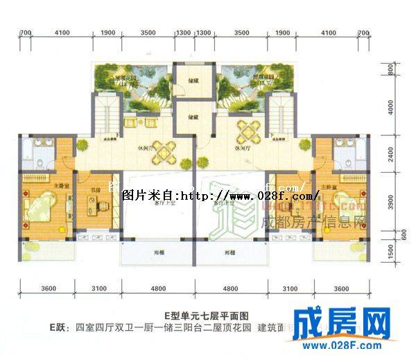 兴秀丽景花园户型图,点击放大