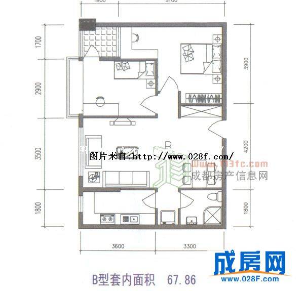 32Floors户型图,点击放大