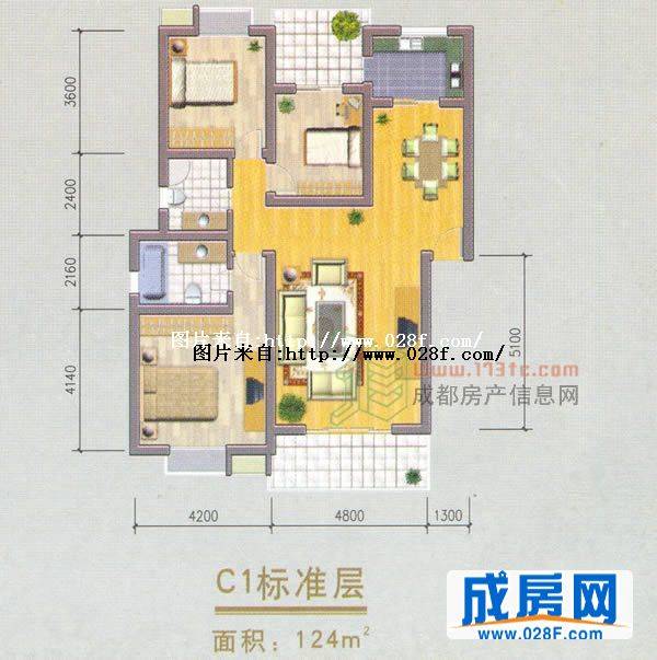 大成·天府景秀户型图,点击放大