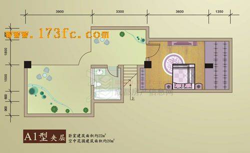 金城锦绣花园户型图,点击放大