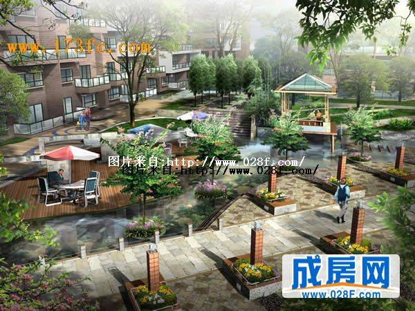 锦都花墅小区环境,点击放大