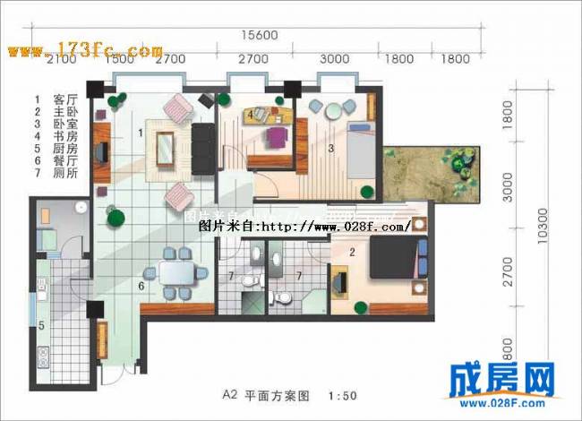 三洲佳润苑户型图,点击放大