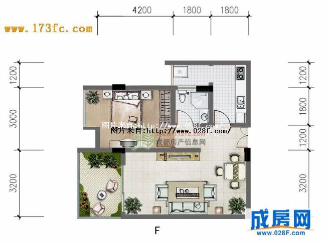 丽都帝景户型图,点击放大
