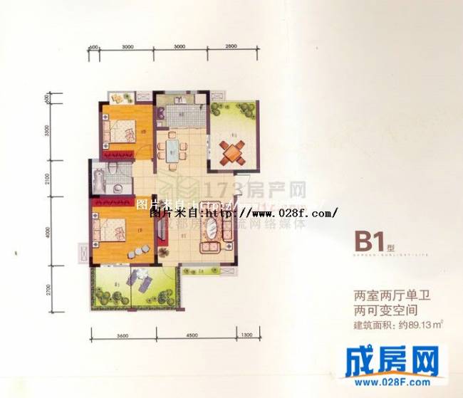 正成艺墅洋房户型图,点击放大