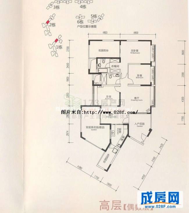世豪金河谷户型图,点击放大
