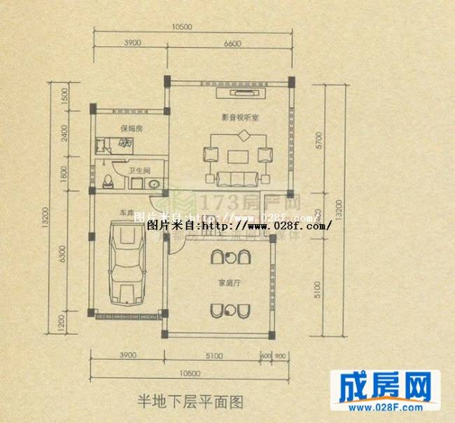 今日田园户型图,点击放大