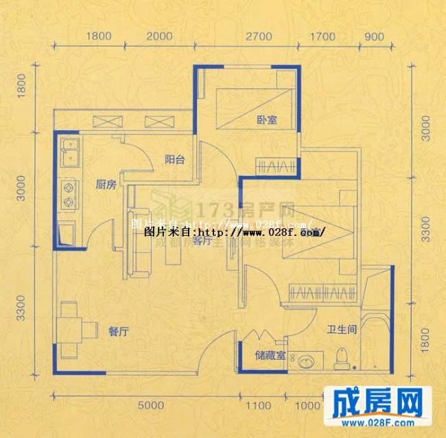 金科一城户型图,点击放大