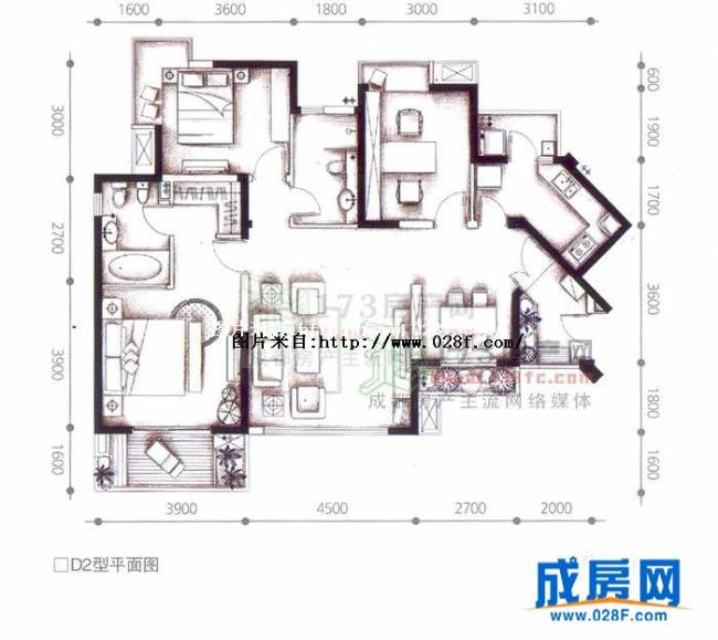 大城际户型图,点击放大