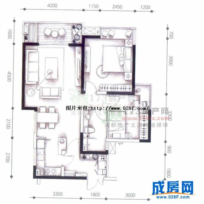 大城际户型图,点击放大