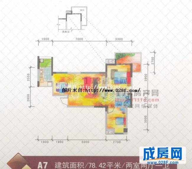 润扬书院阁户型图,点击放大