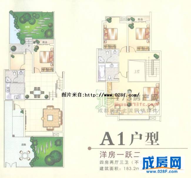 龙吟国际户型图,点击放大