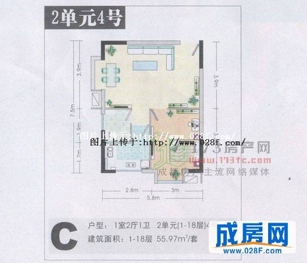 知贤坊户型图,点击放大