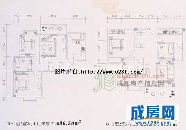文豪世苑户型图,点击放大