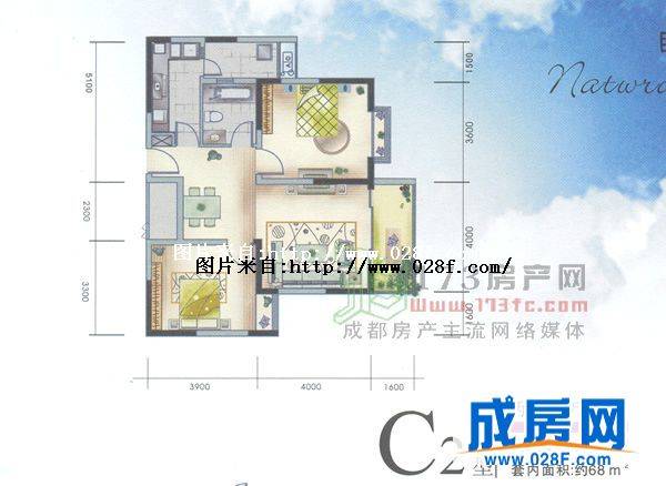 齐力碧水湾户型图,点击放大