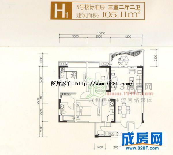 世纪光华4期户型图,点击放大