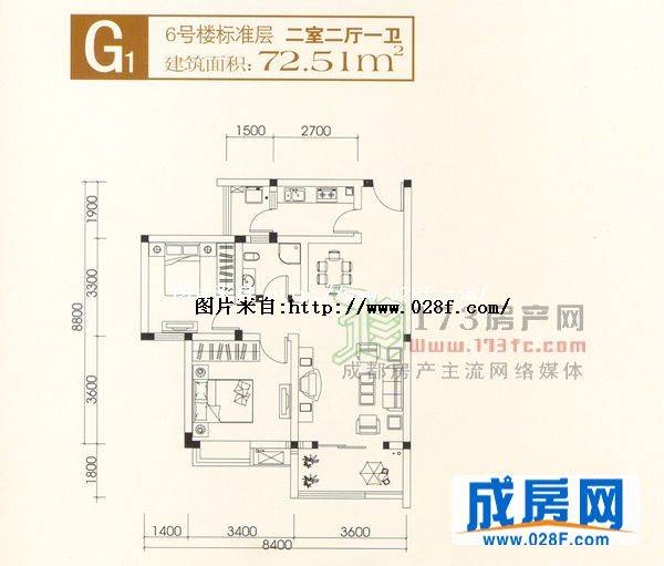 世纪光华4期户型图,点击放大