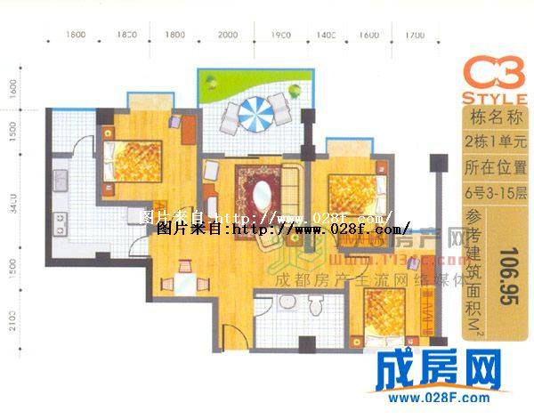 富临清江雅居户型图,点击放大