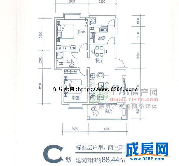 兴城丽景户型图,点击放大
