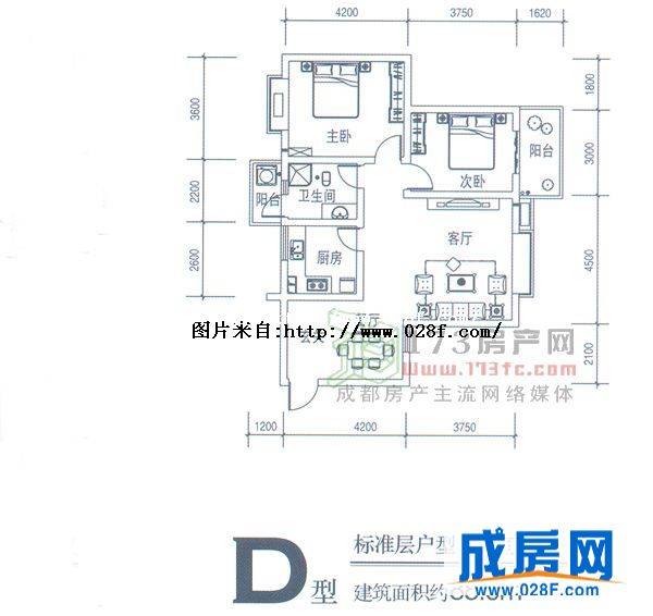 兴城丽景户型图,点击放大