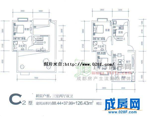 兴城丽景户型图,点击放大