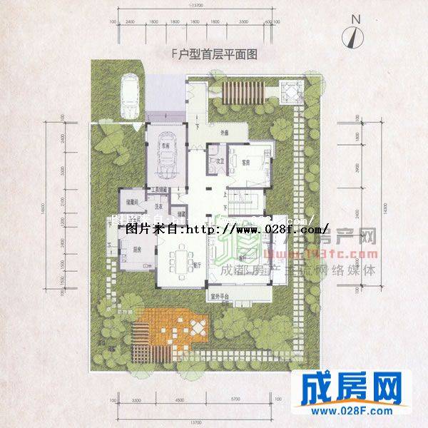 牧马山·易城蓝湖域户型图,点击放大