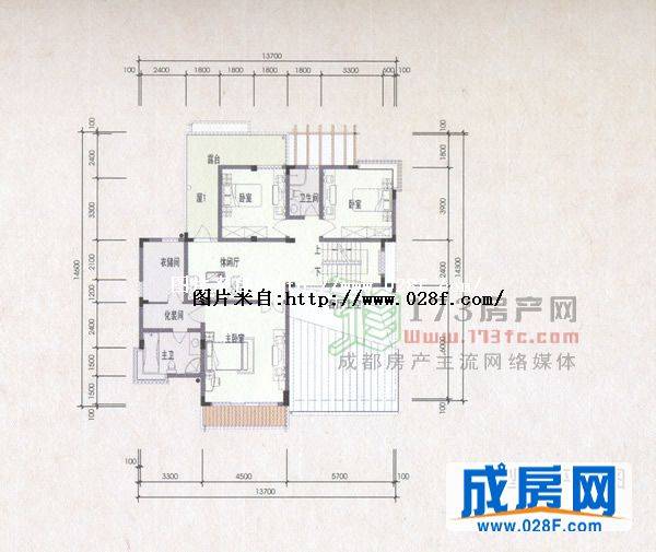 牧马山·易城蓝湖域户型图,点击放大