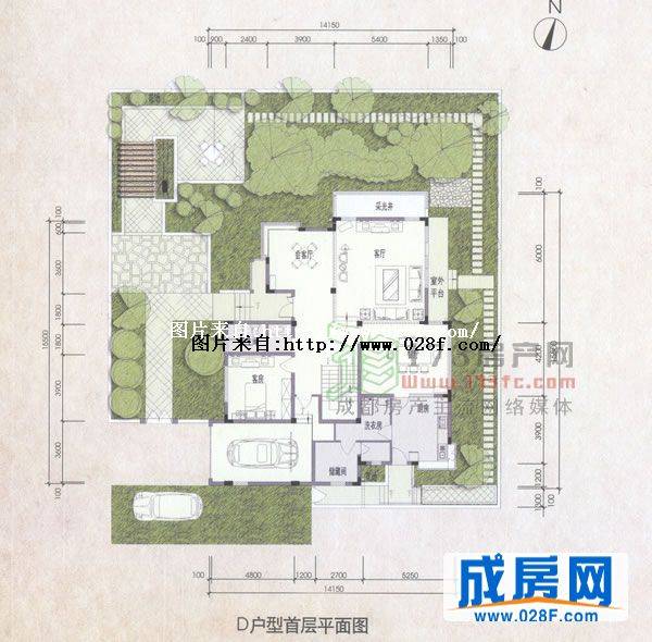 牧马山·易城蓝湖域户型图,点击放大