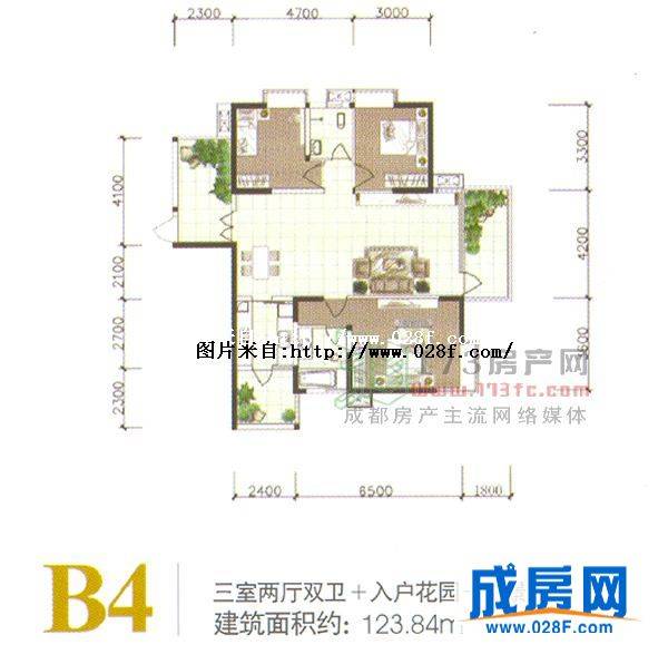 中铁双龙湾户型图,点击放大