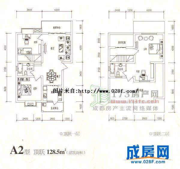 天府·上河居户型图,点击放大