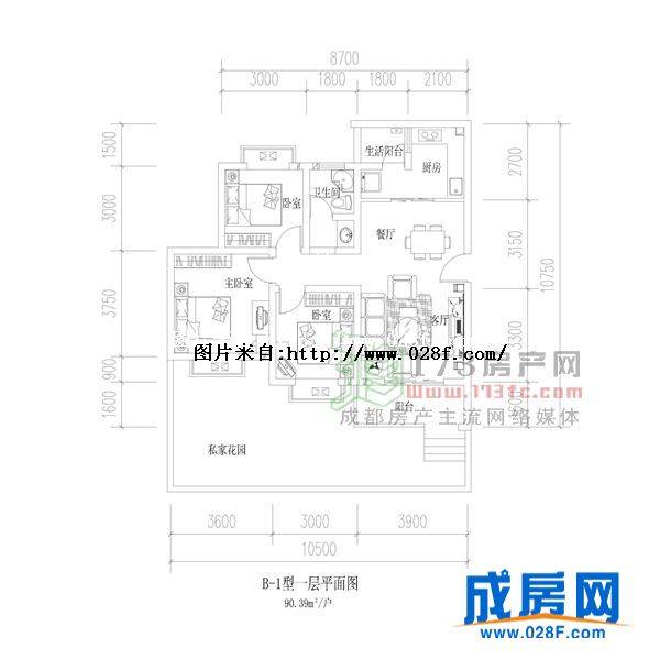 书苑世家户型图,点击放大