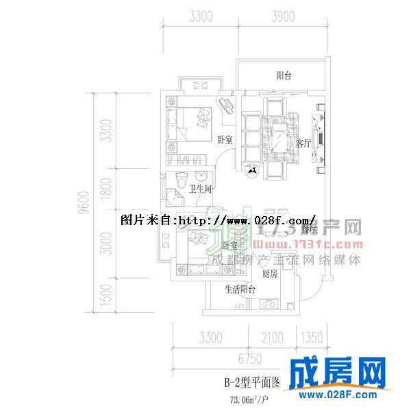 书苑世家户型图,点击放大